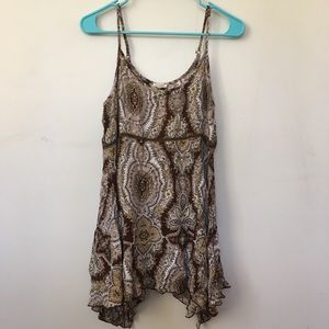 EN CREME Boho Patterned A-Line Fairy Dress